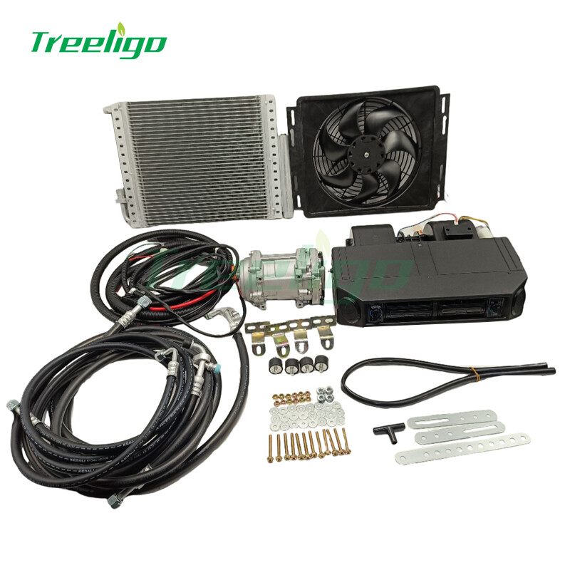 DC12V Cool&Heater Underdash Electric Air Conditioner Auto Universal Car A/C Kit