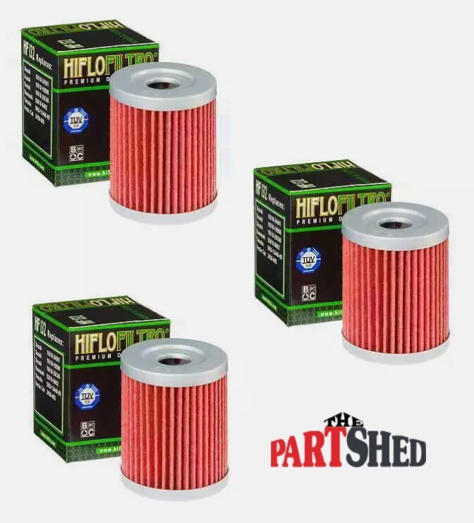 Hiflofiltro HF132 Oil Filter 3 Pack DR125 DR125SE DR200 DR200SE SP125