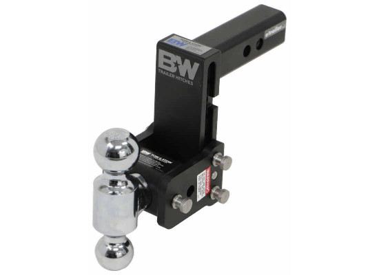 B&W Tow & Stow 2-Ball Mount 2″ Hitch 5″ Drop 5-1/2″ Rise 10K Black FREE SHIPPING