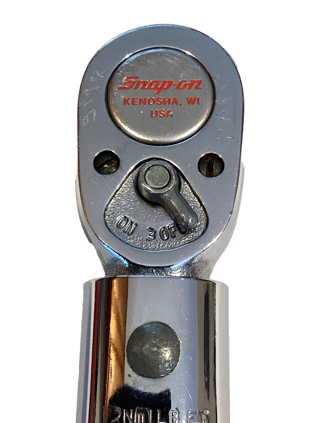 Snap On QJR2100E 3/8” Drive Adjustable Click Type Torque Wrench 15 To 100 Ft Lbs