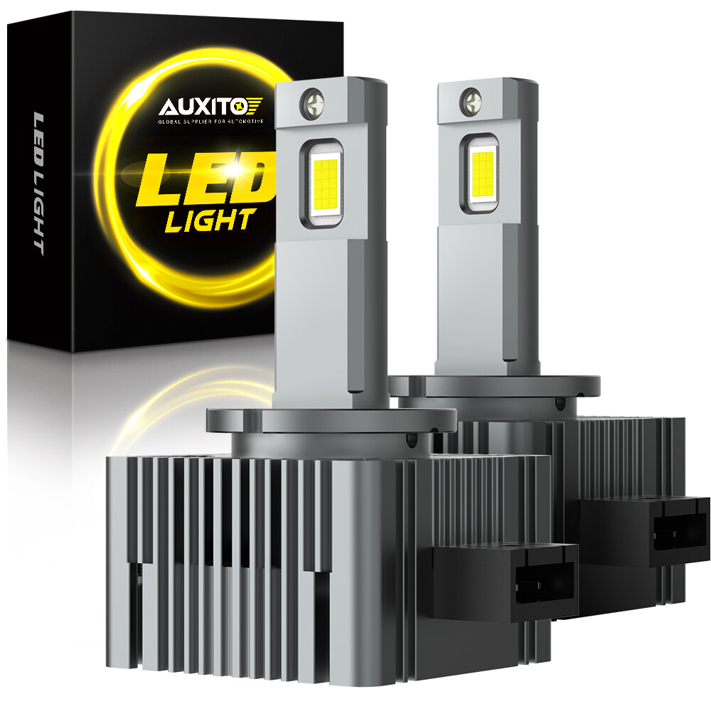 Pair AUXITO D3S D3R LED Headlight Bulbs Kit 6000K White HID Conversion Lamp EOA
