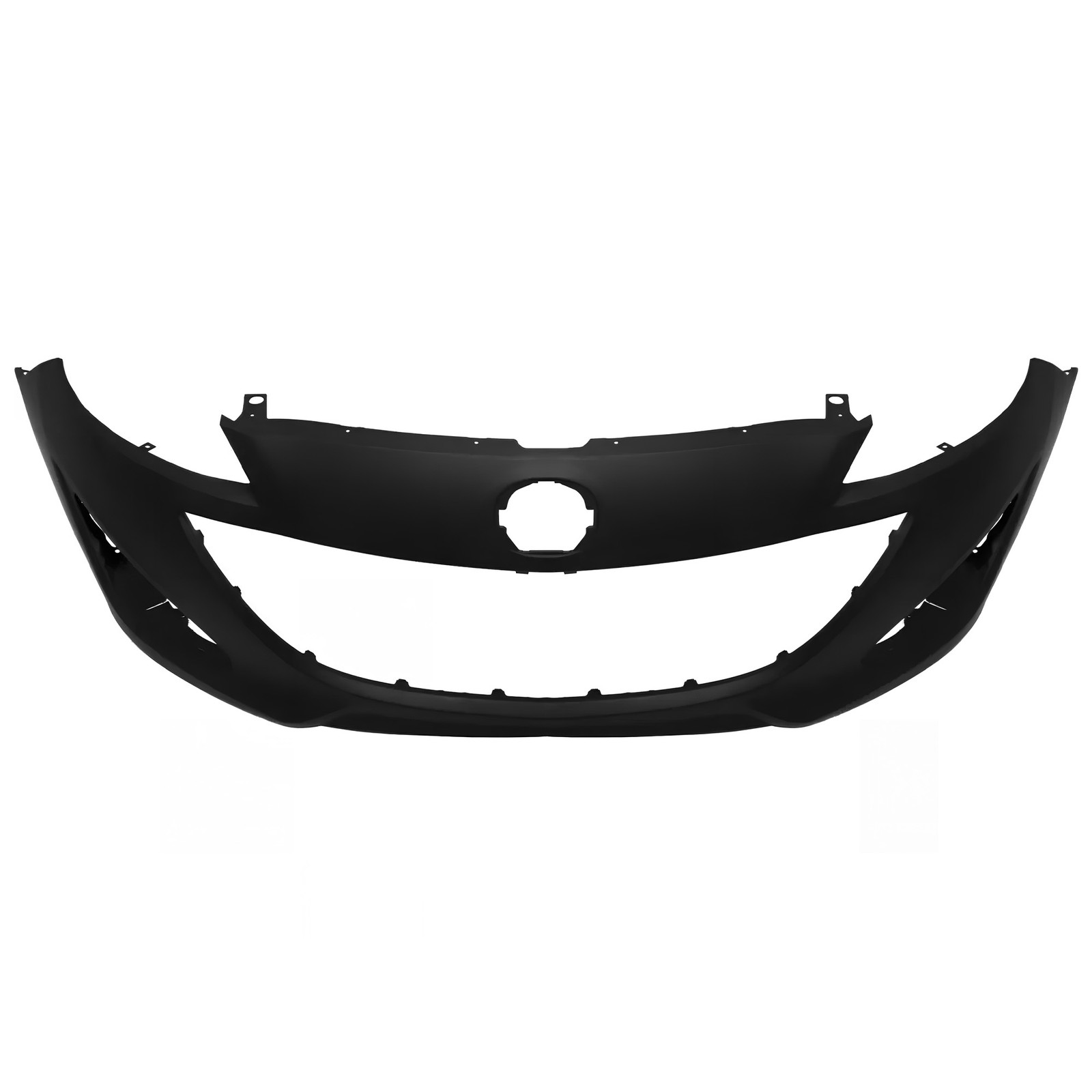 Primed Plastic Front Front Bumper Cover Compatible with Mazda 5 2012-2017