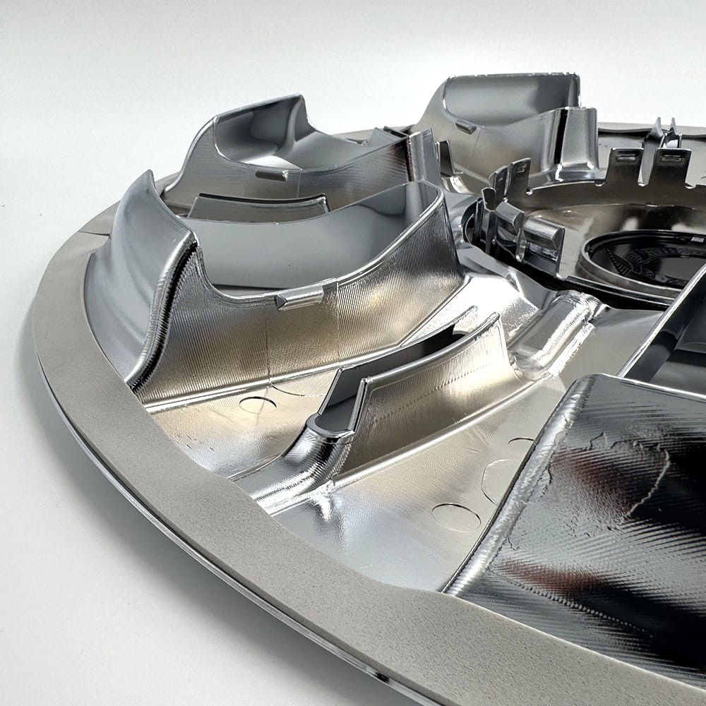 4 CHROME 18″ Full Wheel Skins Hub Caps & Center Rim Covers for 2010-16 Cadillac