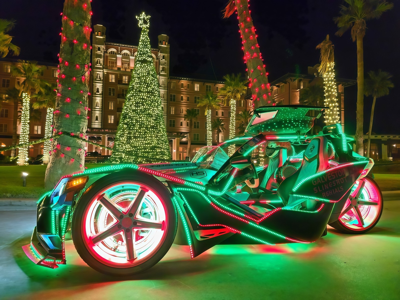 12PCS 4FT Clear IP65 Flexible LED CHASING Light Strips For Polaris Slingshot NEW