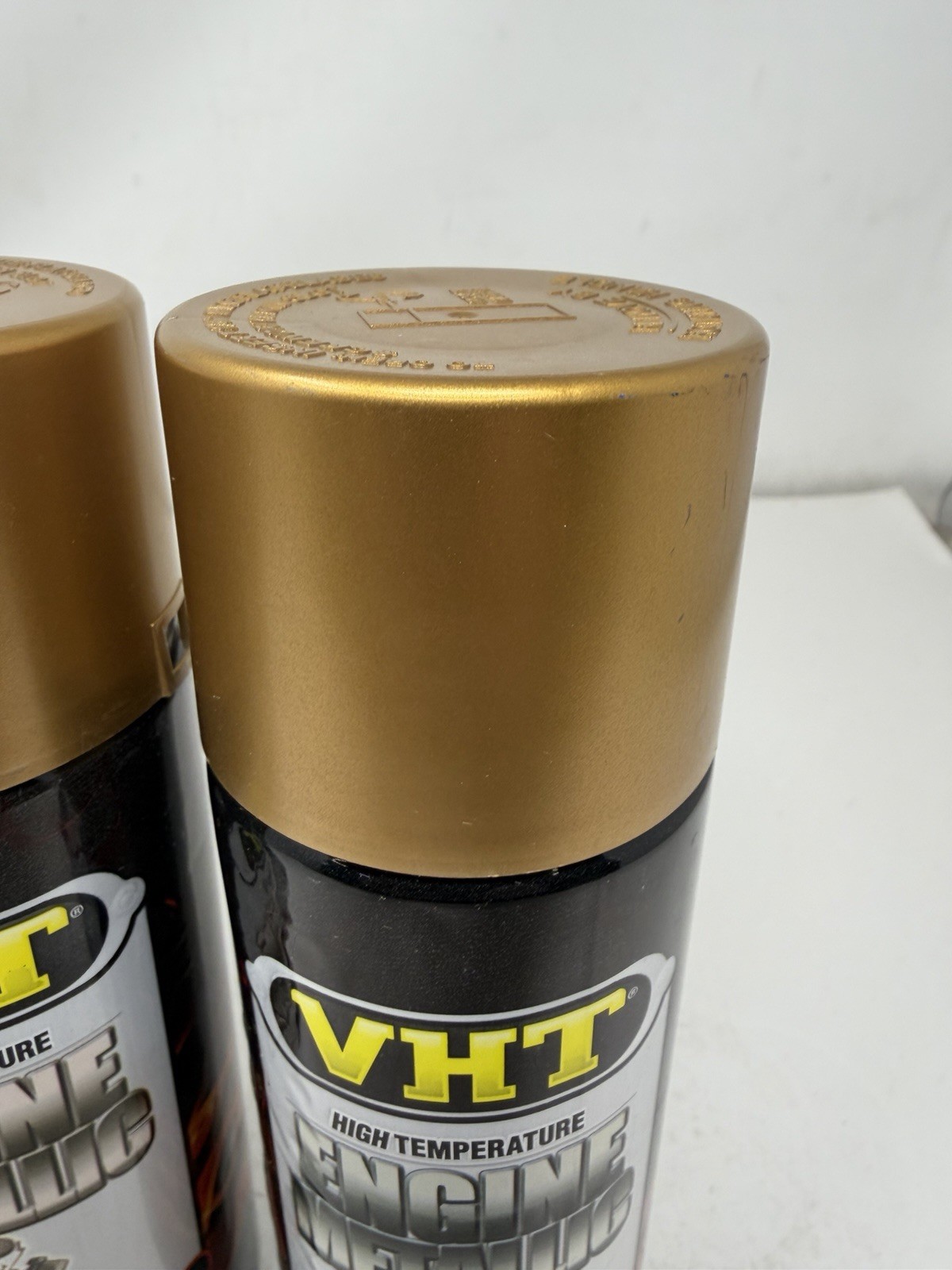 VHT SP404 Engine Metallic Gold Flake Paint Can – 11 oz. (3 pack )
