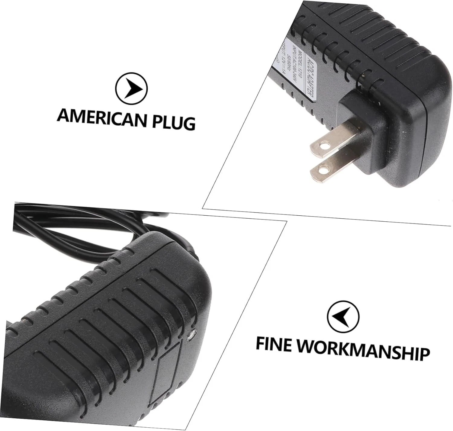 AC/DC 100-240V 12V 2A Power Supply Adapter Heavy-Duty LED Light Strip 24W SMD