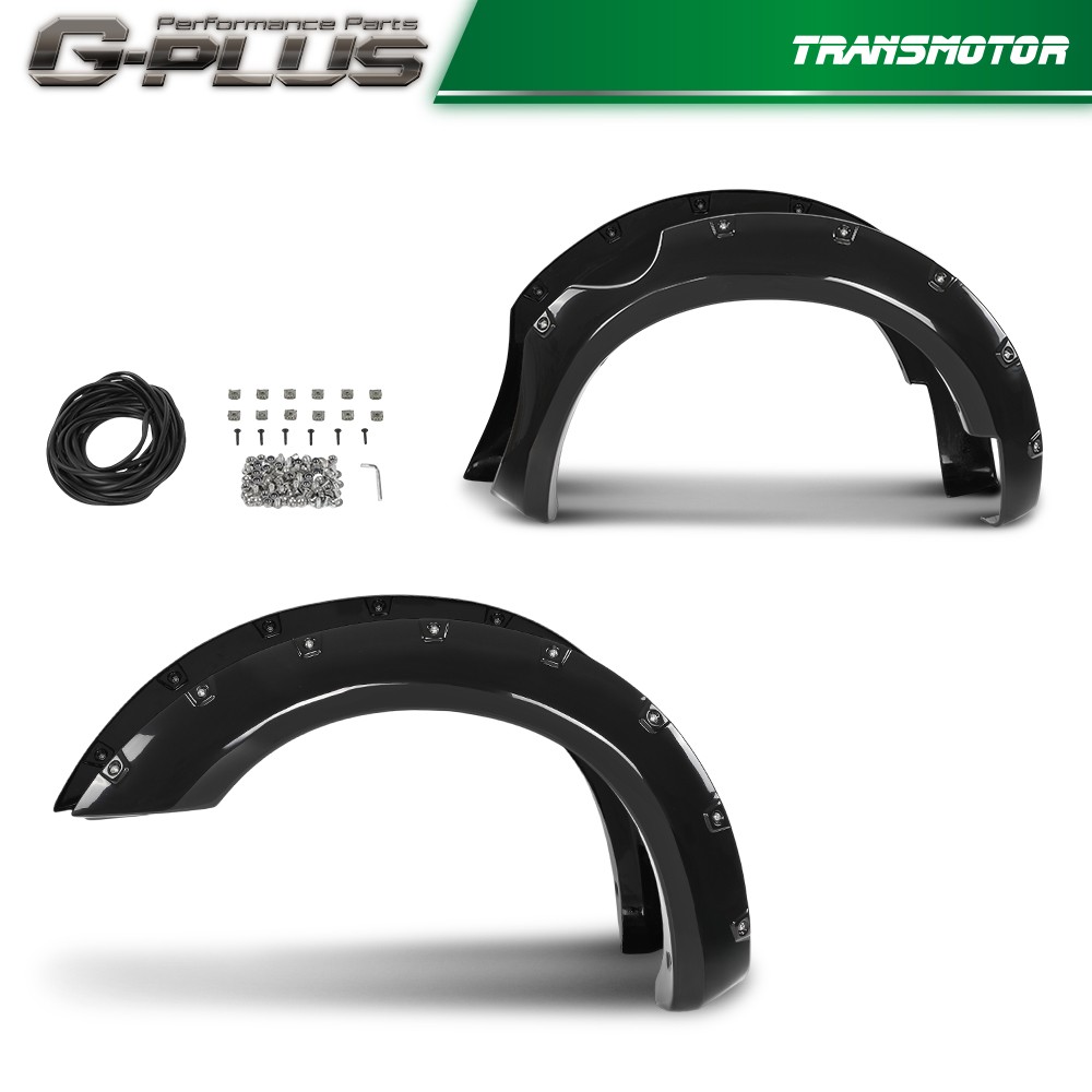 Fender Flares Pocket Rivet Style Smooth Fit For Nissan Frontier 06-20 5′ Bed