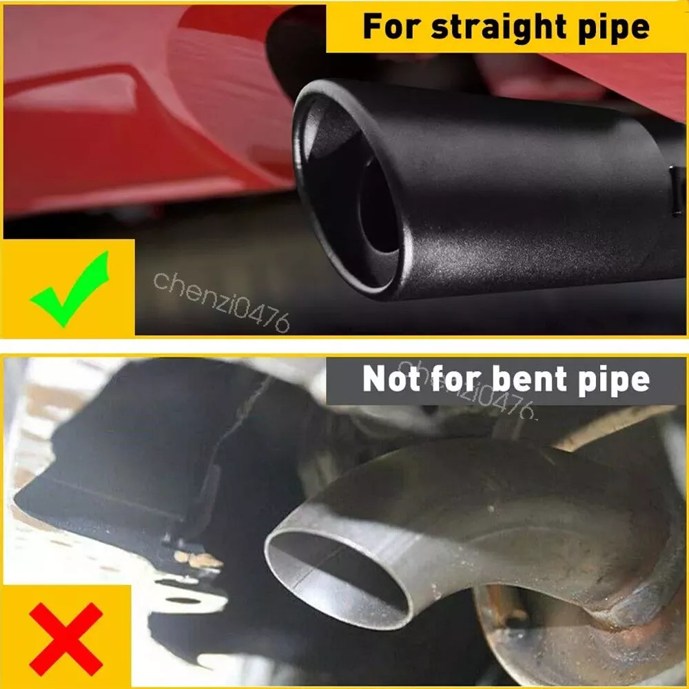 For Dodge Durango 2015-2024 2pcs Stainless Steel Exhaust Pipe Tail Muffler Tip
