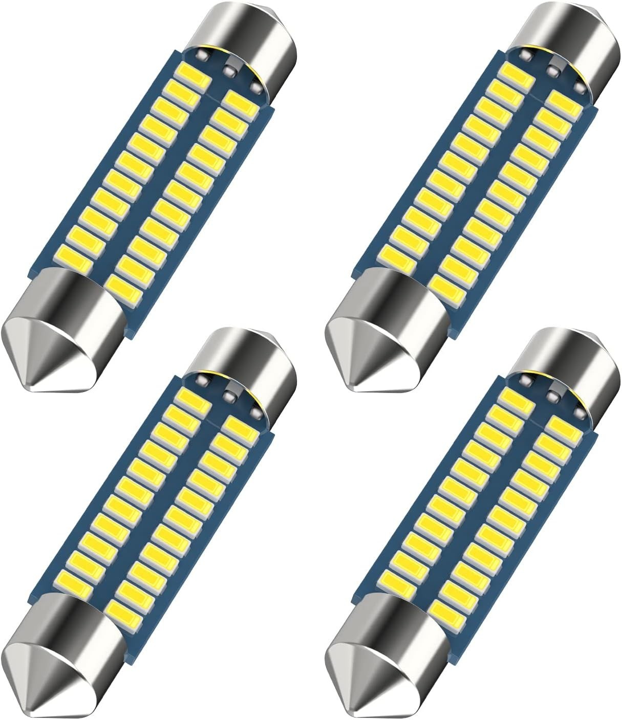 High-Performance 578 LED Festoon Bulb Set – 50,000 Hours Lifespan, 400 Lumens