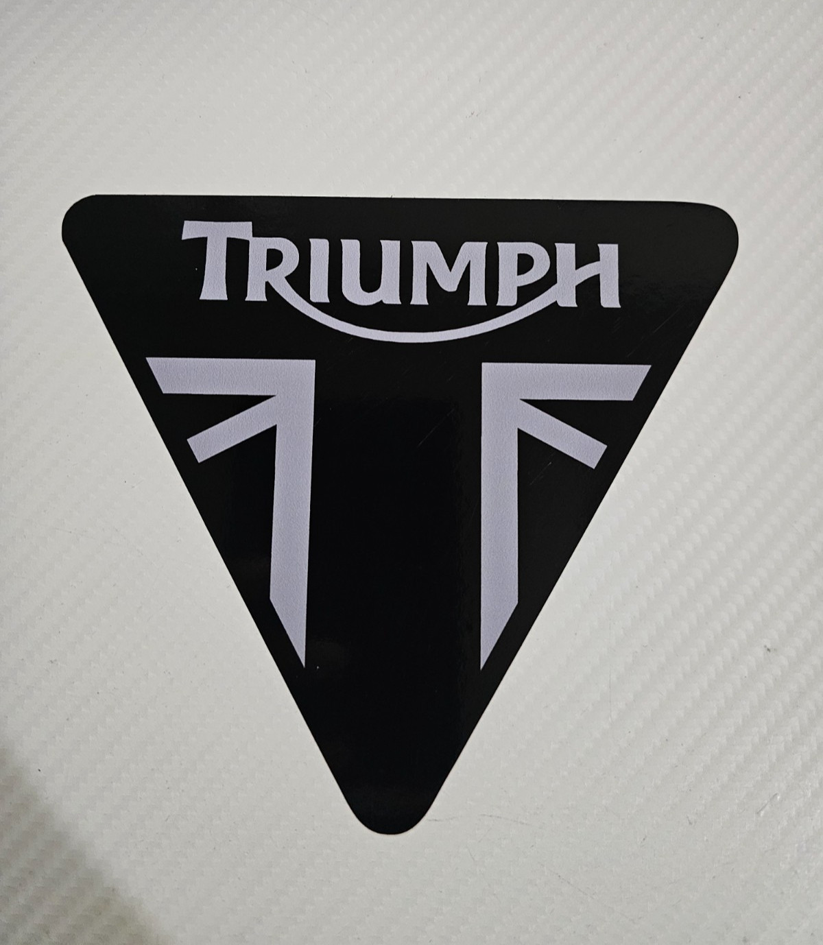 Decal sticker for motorcycle “Triumph” moto cruiser bobber bike