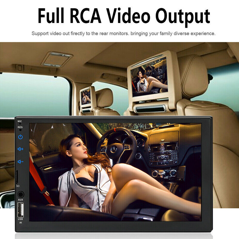 7″ HD Touch Screen Car MP5 Player Mirror Link 2Din FM Radio Stereo USB/SD/FM/AUX