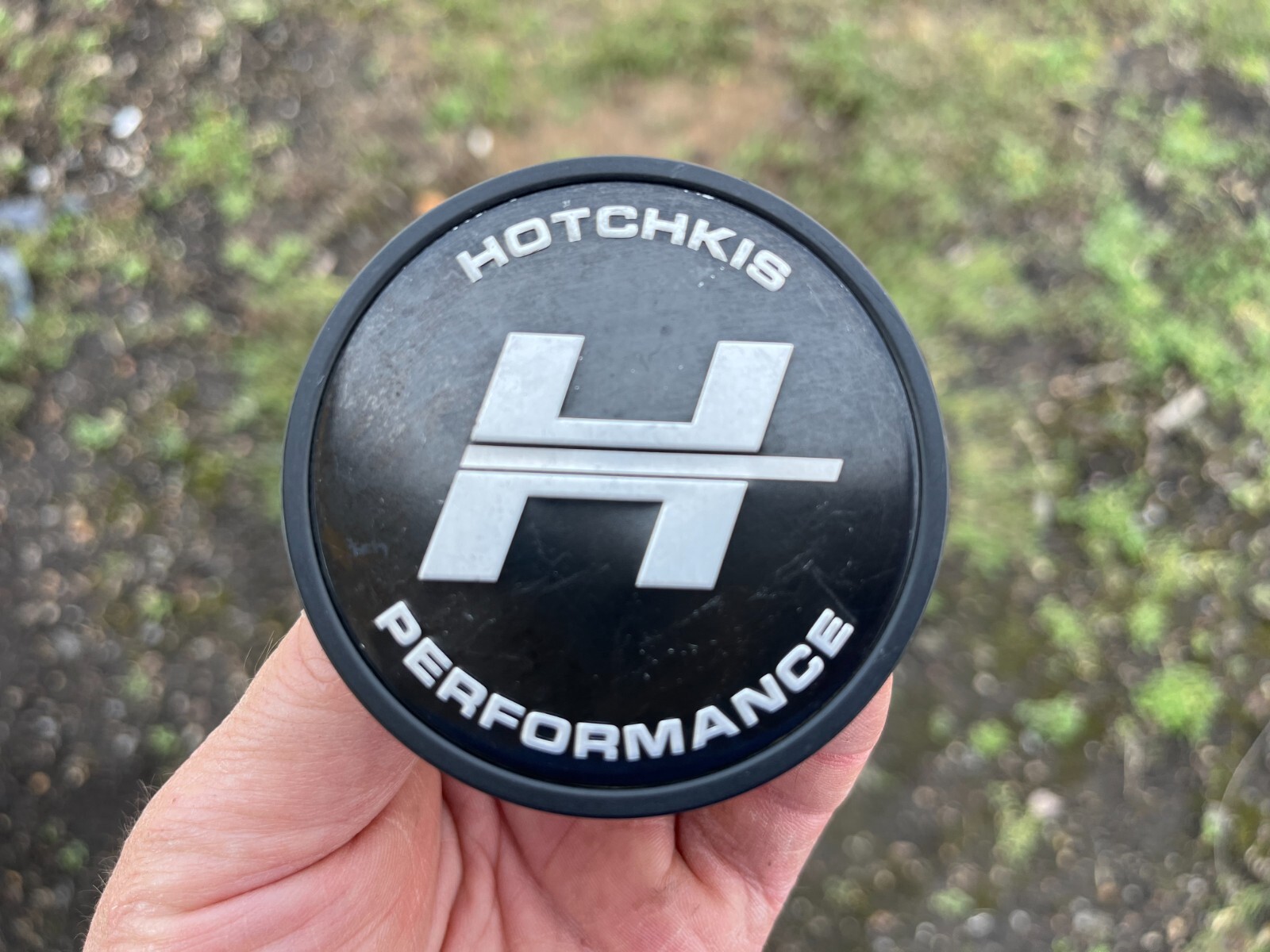 HOTCHKIS PERFORMANCE CUSTOM WHEEL CENTER CAP BLACK FINISH # CAP-CTC1