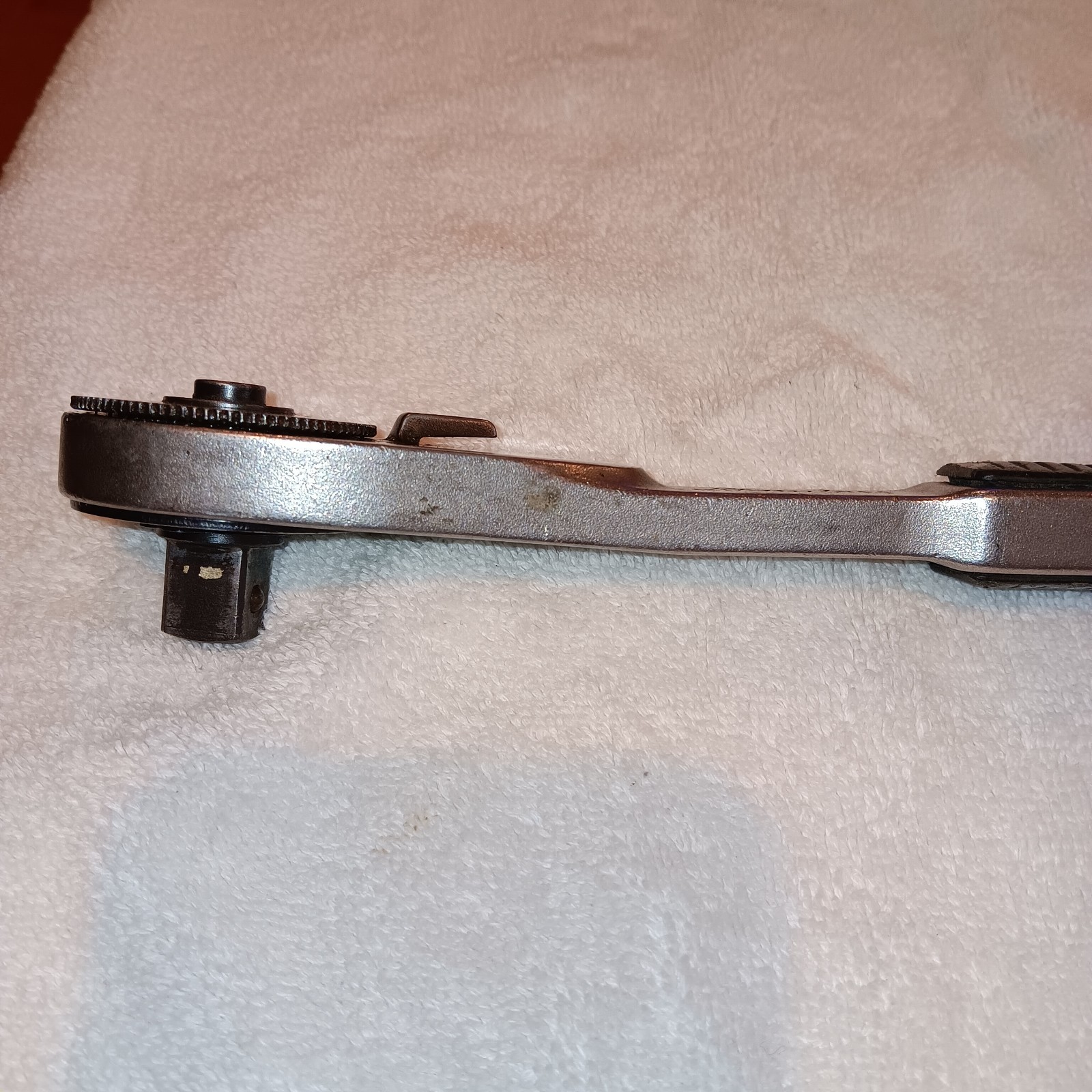 Vintage Craftsman 1/2″ Drive Stainless Steel 43763 Ratchet Socket Wrench Tool