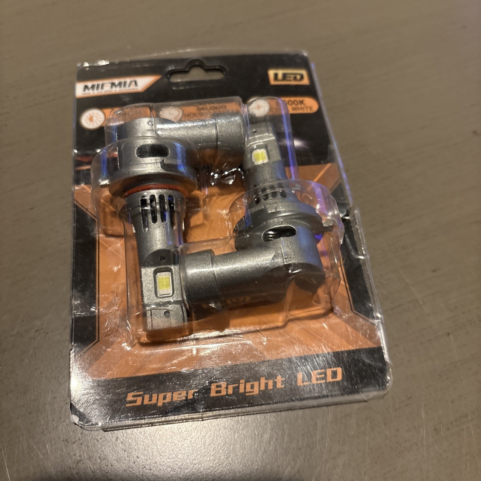 Super Bright LED Headlight Bulbs, 6500K Cool White, New, 50,000 Hours Lifespan