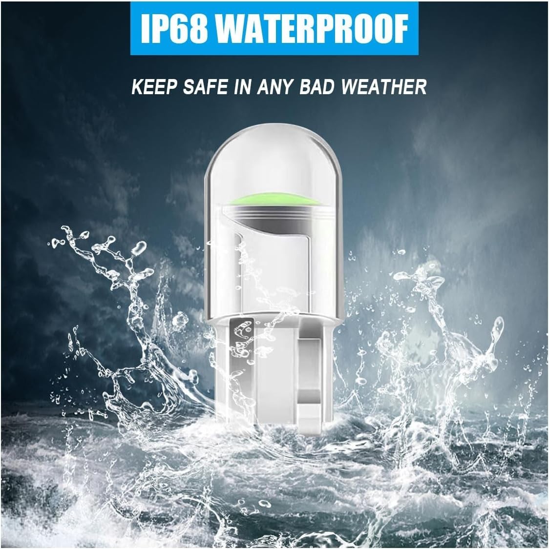 Waterproof 30-Pack 194 COB LED Bulbs – 50,000 Hours Lifespan, Plug and Play