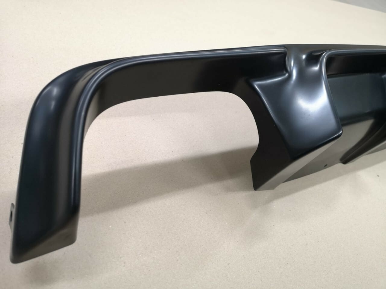 Wagon Touring BMW E39 M sport rear diffuser gloss abs plastic video review