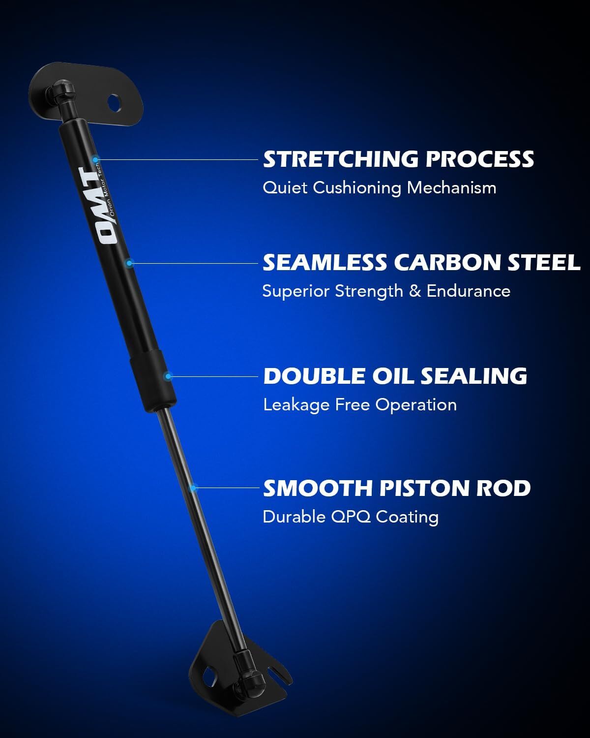 Orion Motor Tech Compatible with 15-23 F150 Tailgate Assist Black