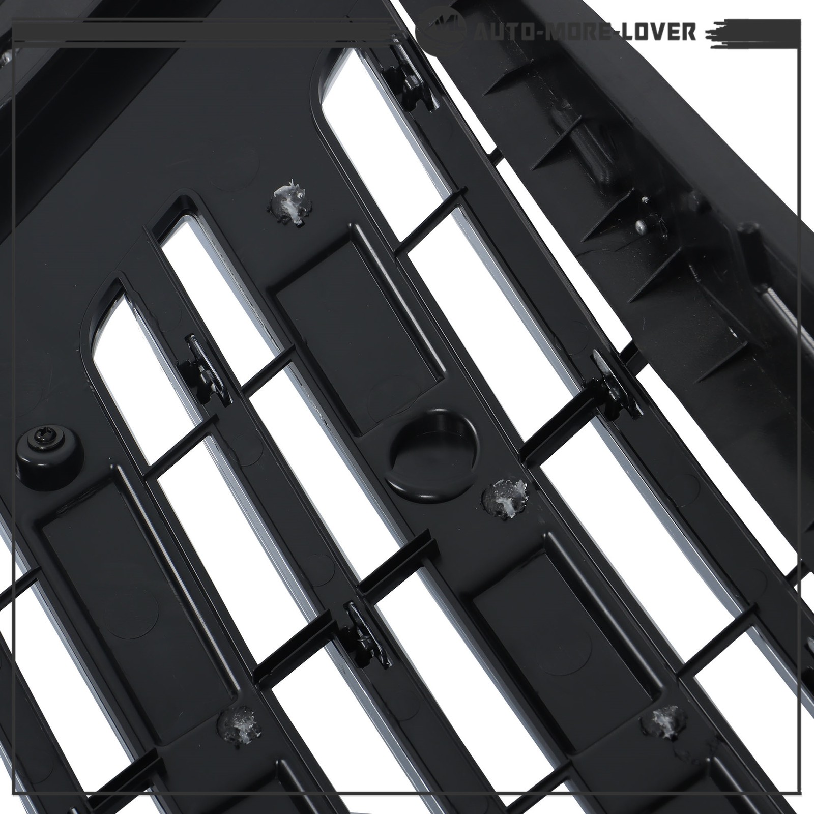 Painted Bumper Front Side Grille Without Camera Hole For Cadillac Escalade 15-20