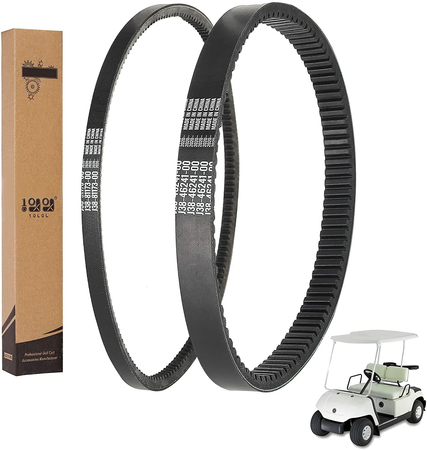 Golf Cart Drive Starter Belt for Yamaha G2 G5 G8 G9 G14 G16 G22 G29 J55-G6241-00