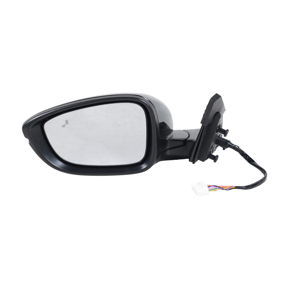 Driver Side Exterior Mirror For Ford Fusion 2015-2017 Manual Fold Spotter Mirror