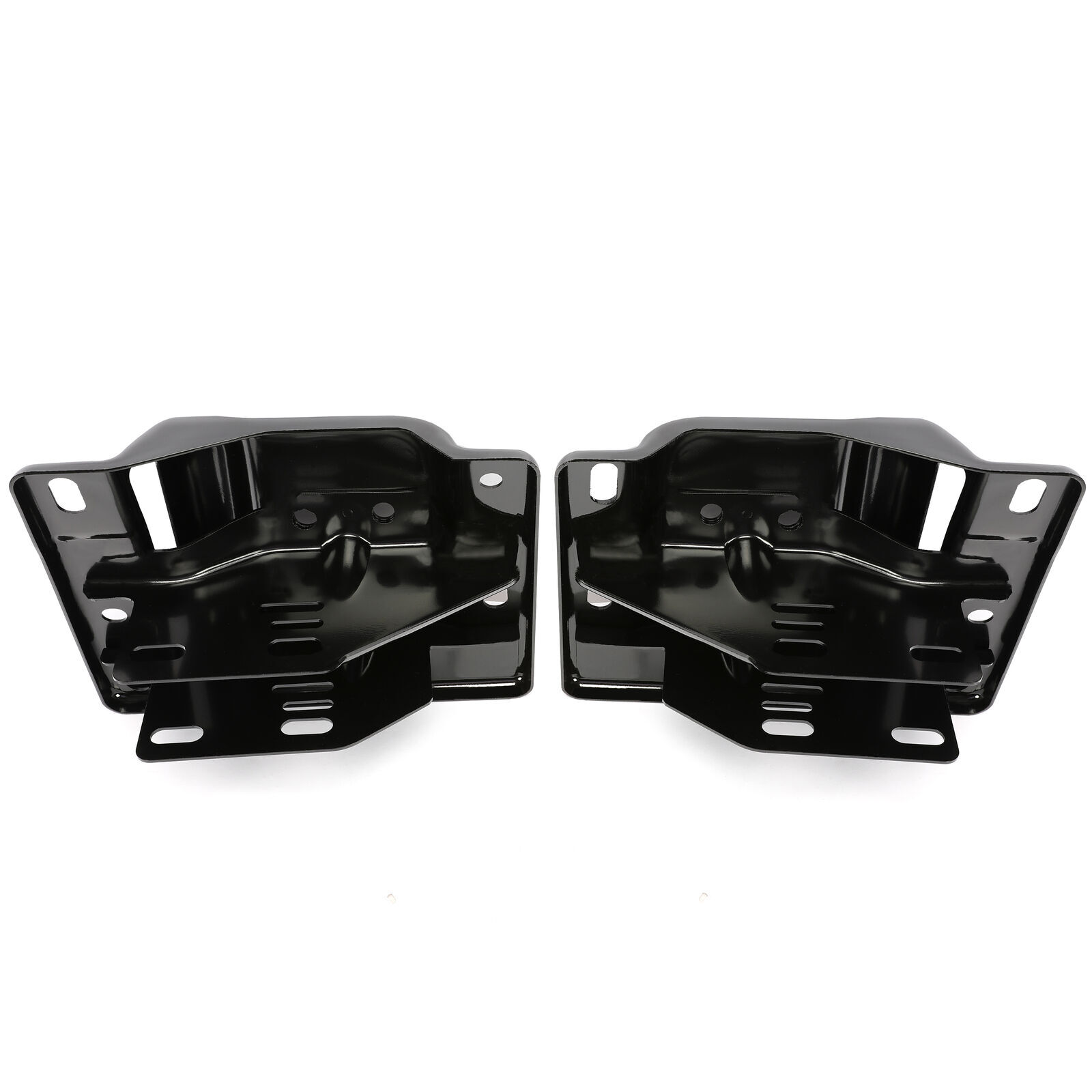 Front Steel Bumper Bracket Mount Kit Painted For Dodge Ram 2500 3500 2010-2018