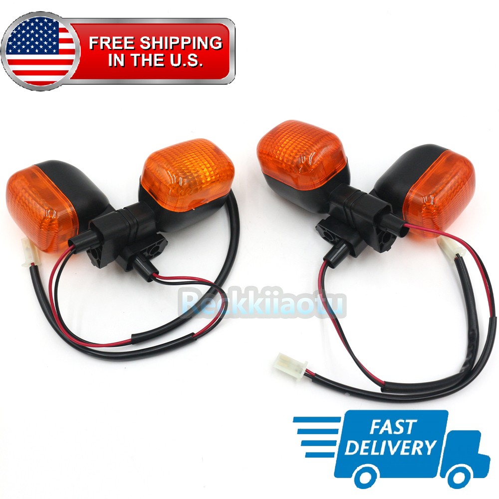 4X Front Rear Left Right Turn Signals Indicator Blinker for BMW F650GS/GS DAKAR