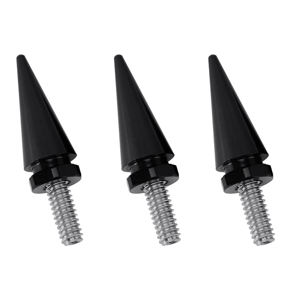 3-30Set For 1996-2013 Harley Touring Spike Black Windshield Trim Screw Bolts Set