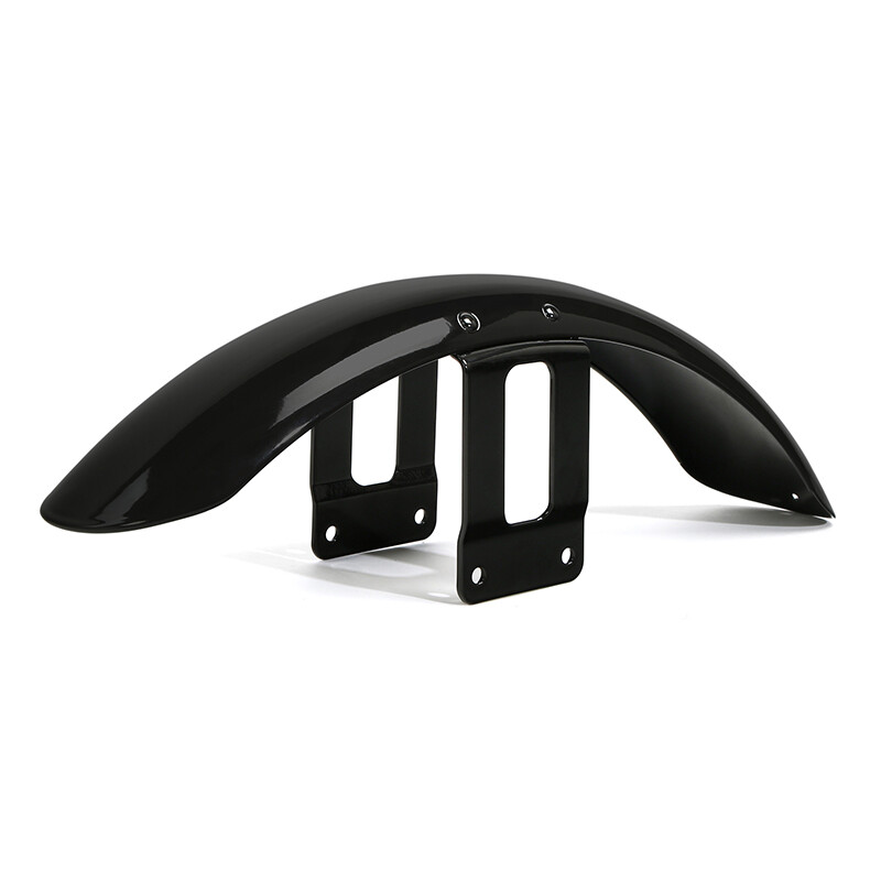 Vivid Black Front Fender Fit For Harley Sportster Iron 1200 XL 883 XL1200 48 72