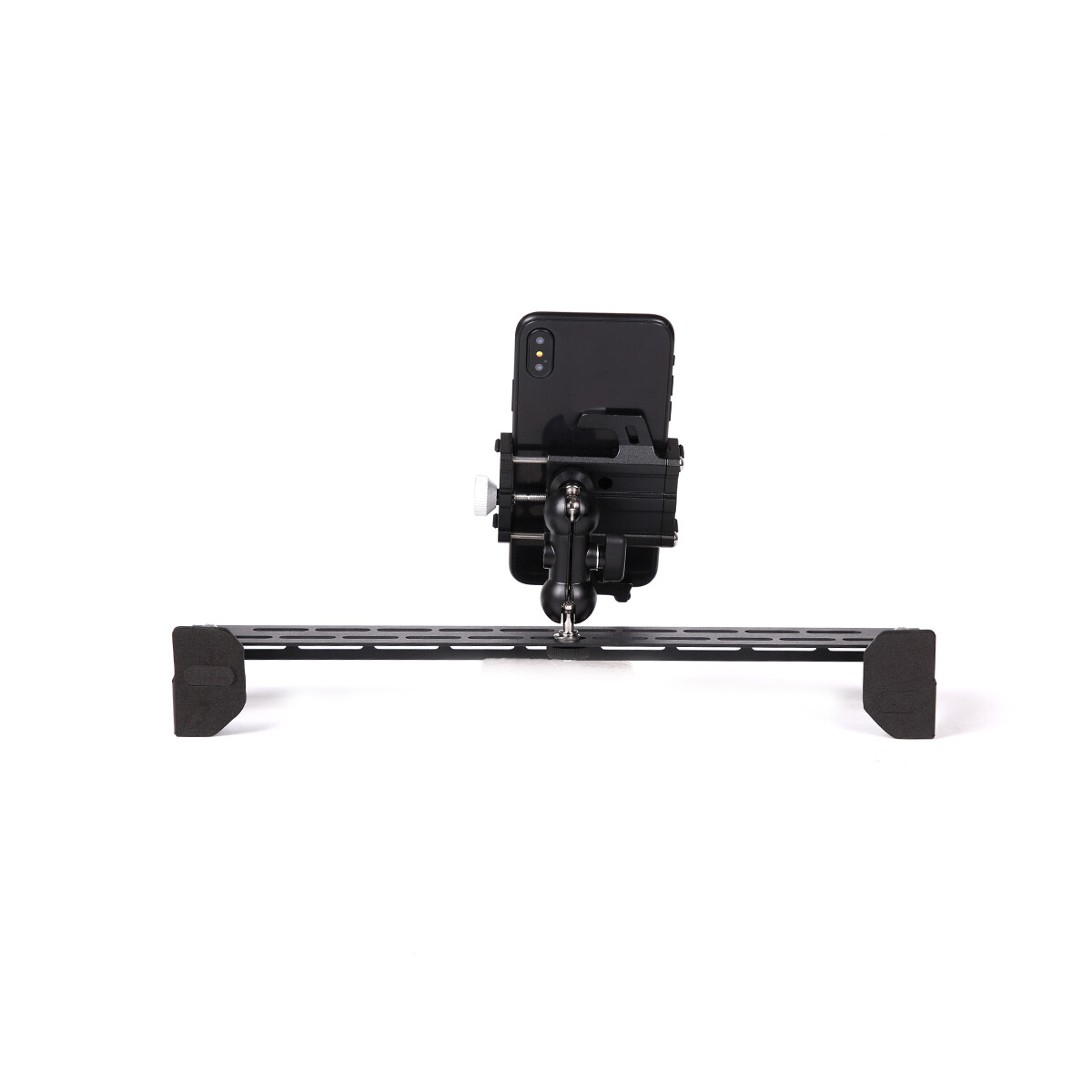 Carbon Steel Central Control Mobile Bracket Phone Holder For Hummer H2 2003-2007