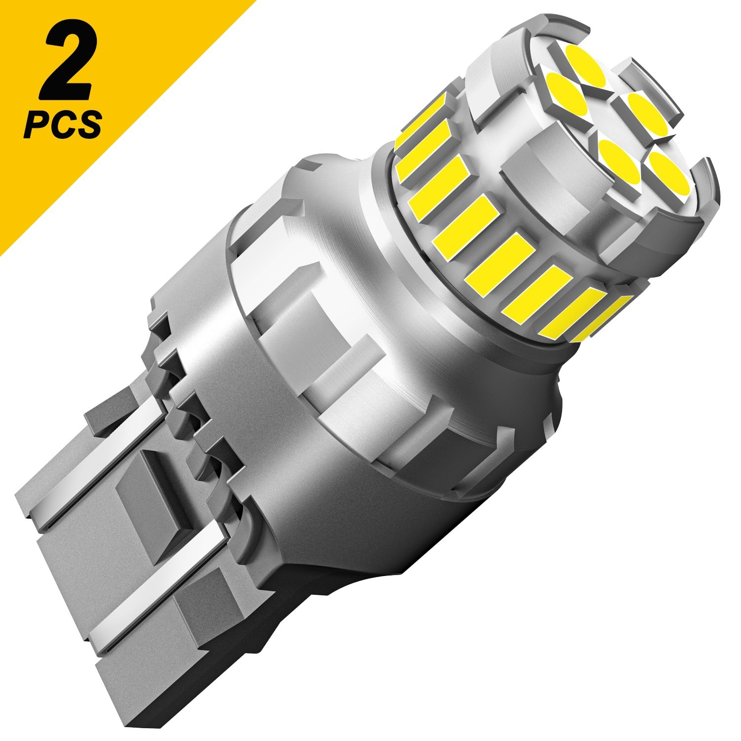 AUXITO 7440 7443 LED Backup Reverse Back Up Light Bulbs Super Bright White 2/10X
