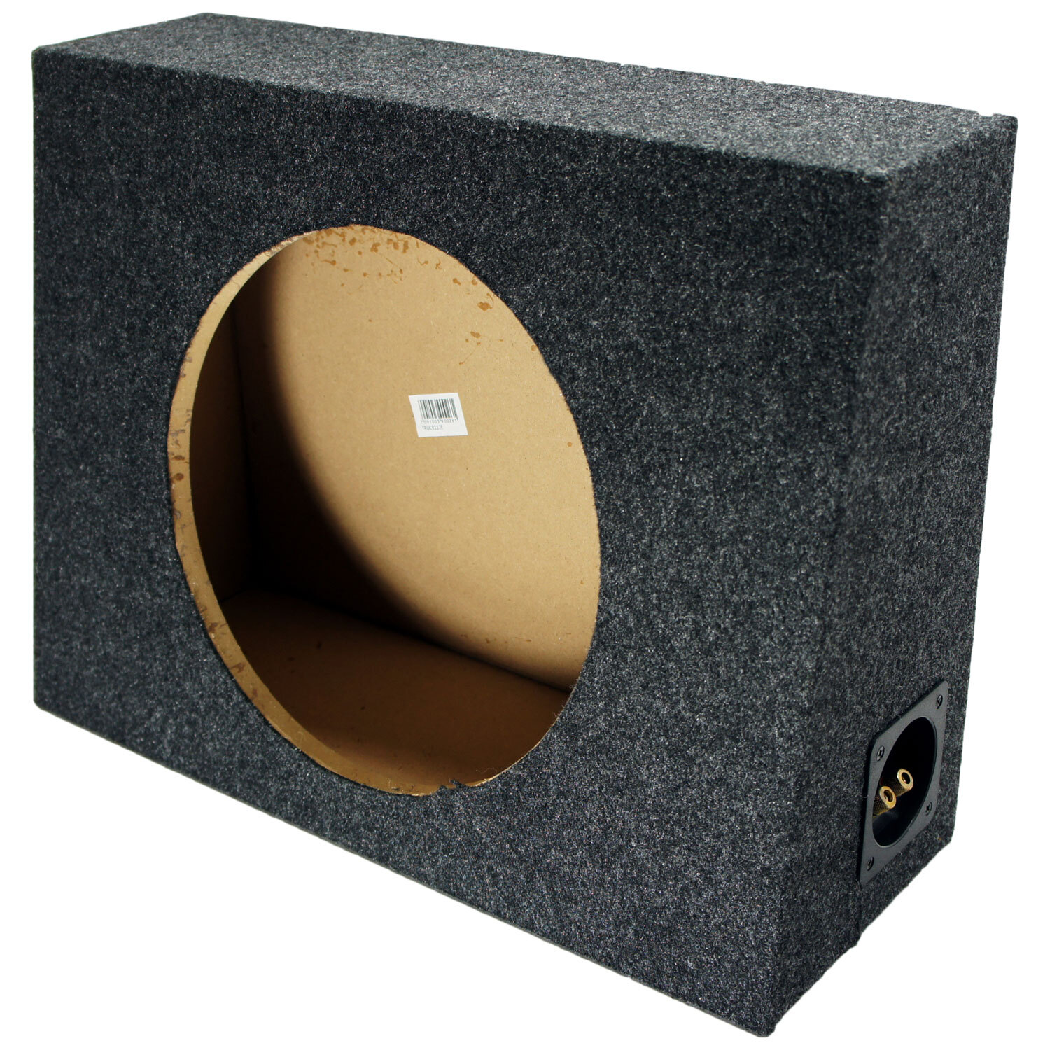 Single 12″ Subwoofer Universal Standard Cab Truck Sub Box Enclosure Speaker