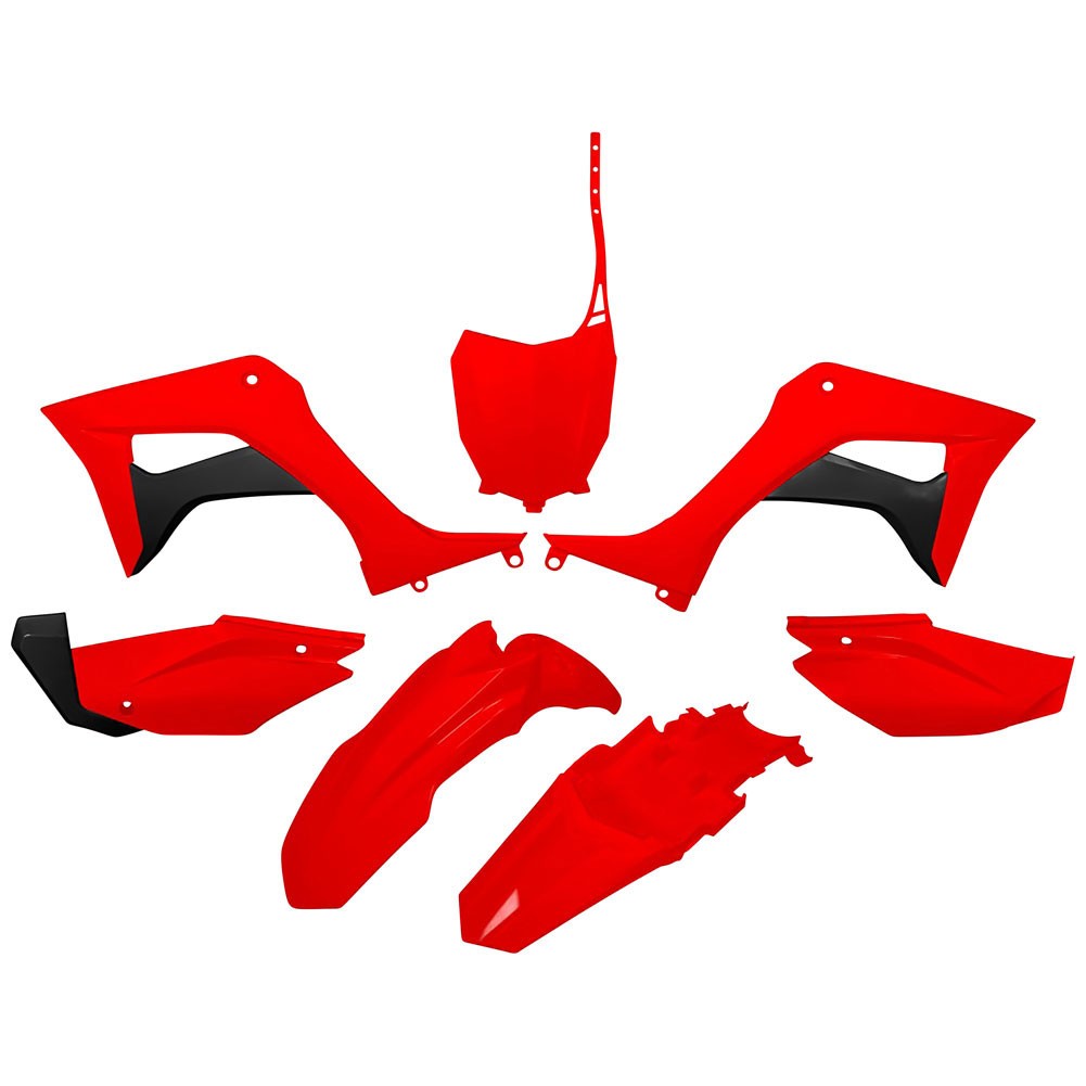 UFO Plastic Kit Set Complete Red Honda CRF110F 2019-2026