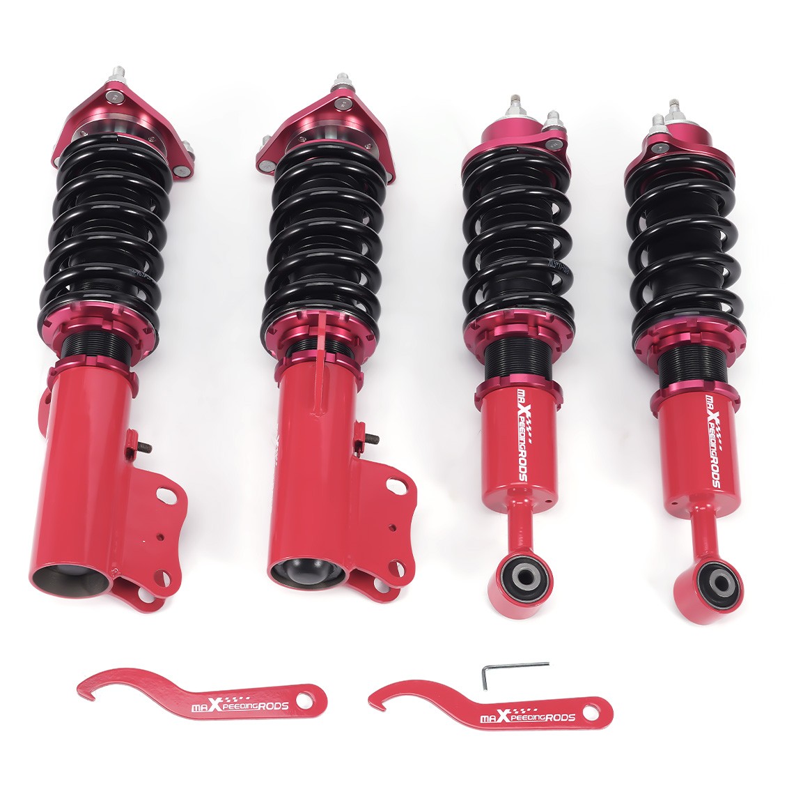 MaXpeedingrods 24 Way Adjustable Coilovers Shock Kit for Mitsubishi Lancer 08-17