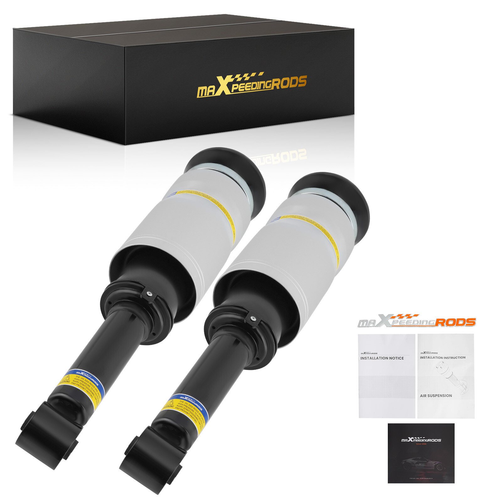 5PCS Air Suspension Struts Assembly Compressor For Land Rover Range Rover Sport