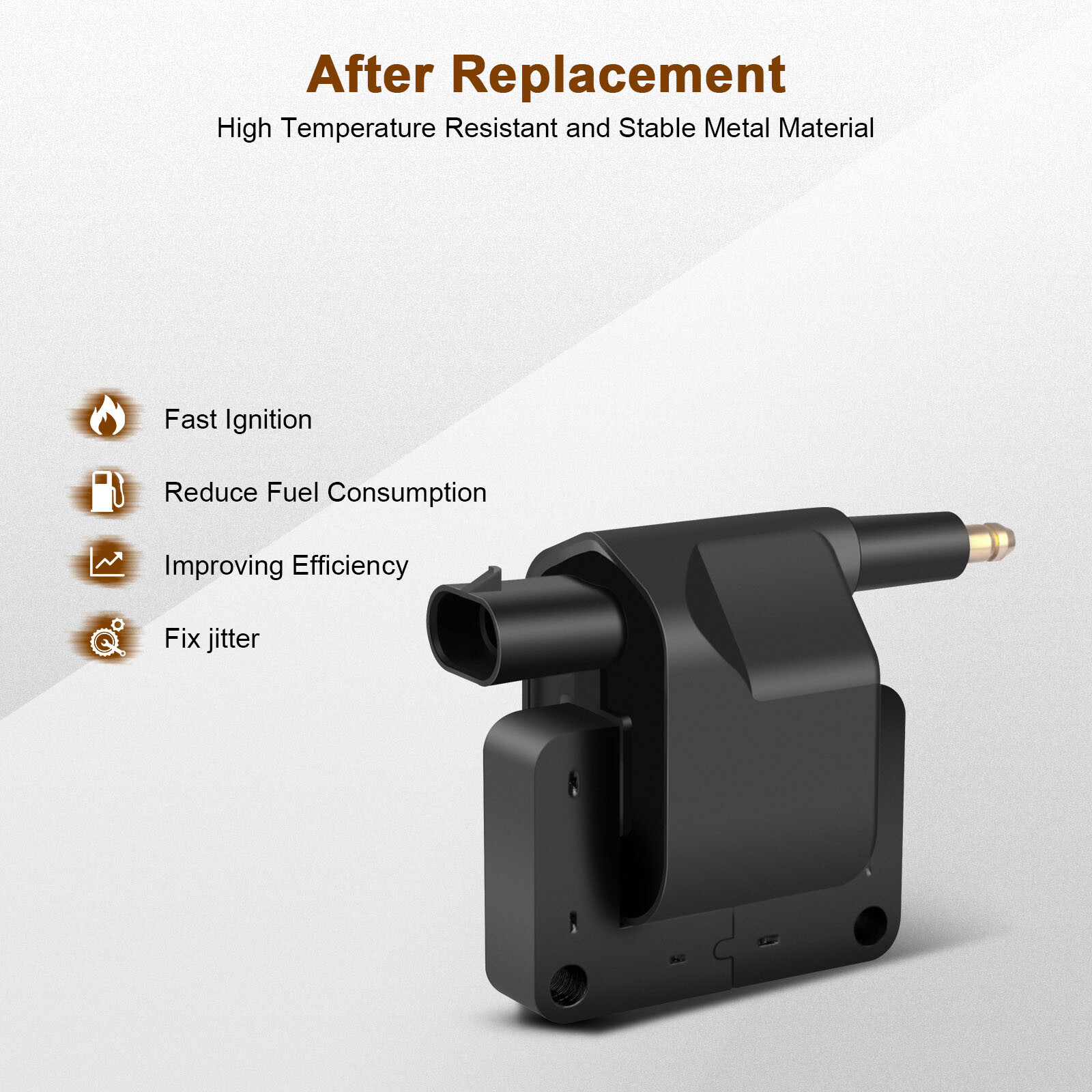 Ignition Coil For Jeep TJ 1997 Cherokee Wrangler 2.5L 4.0L 1991-1997 Comanche