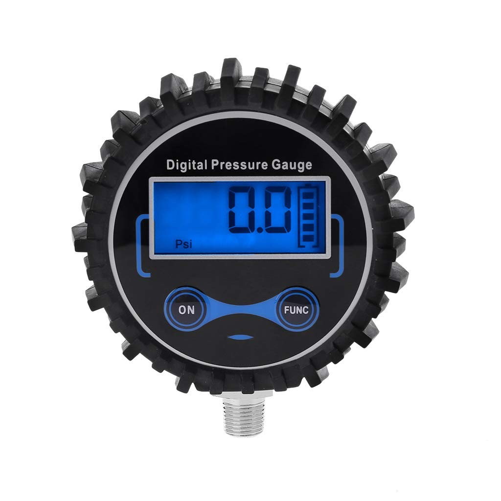 MOMOJIA 0-200PSI Digital Tire Pressure Gauge Car Air As pictures shown, Black