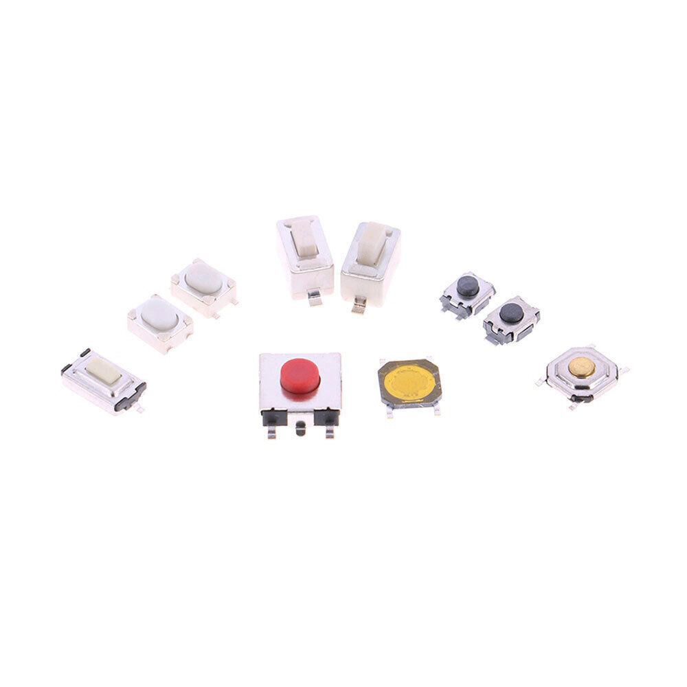 250pcs Car Micro Switches for Mini Remote Key Fob Push Button Repair Kits Tools