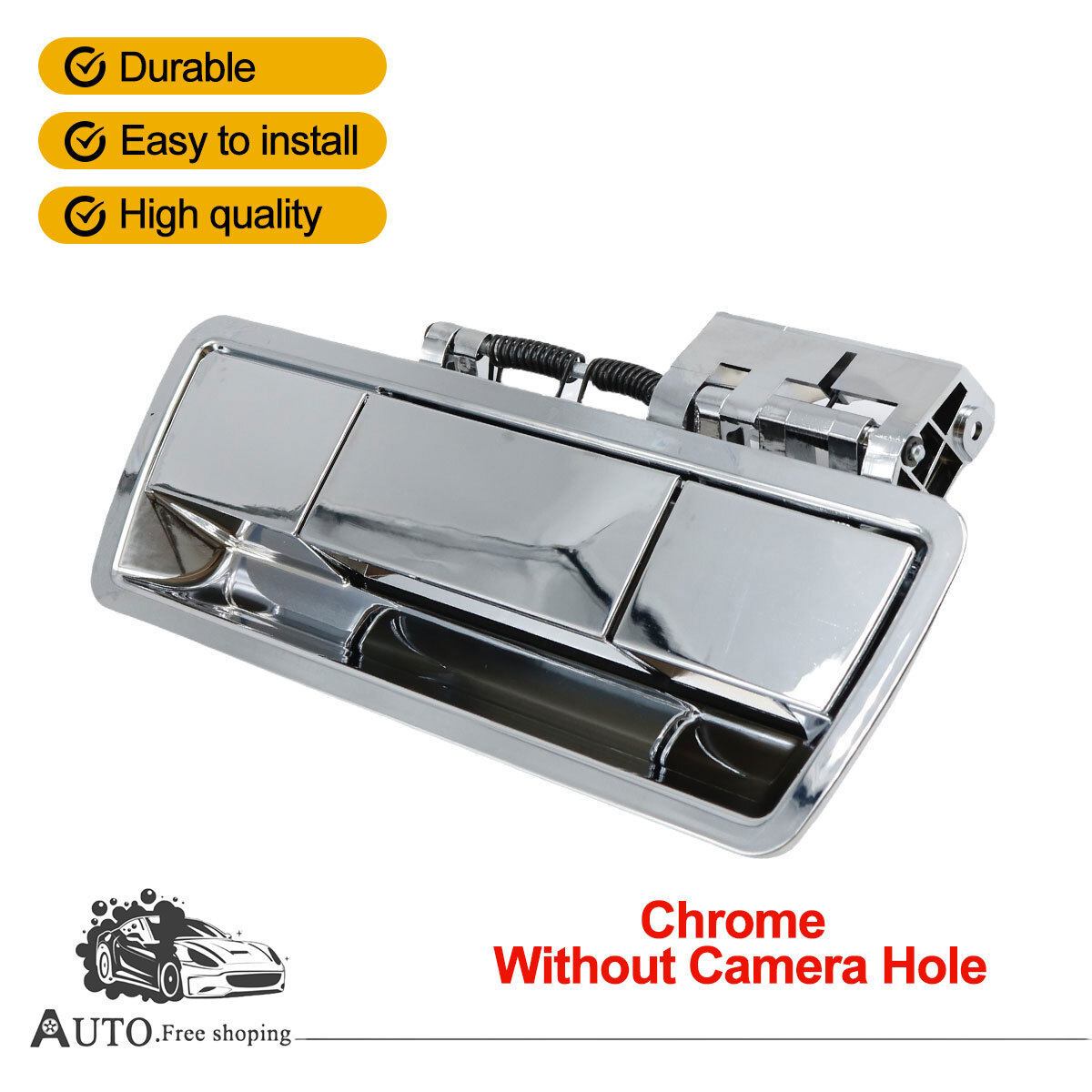 Rear Liftgate Outside Door Handle Without Camera Hole Fits 2004-15 Nissan Armada