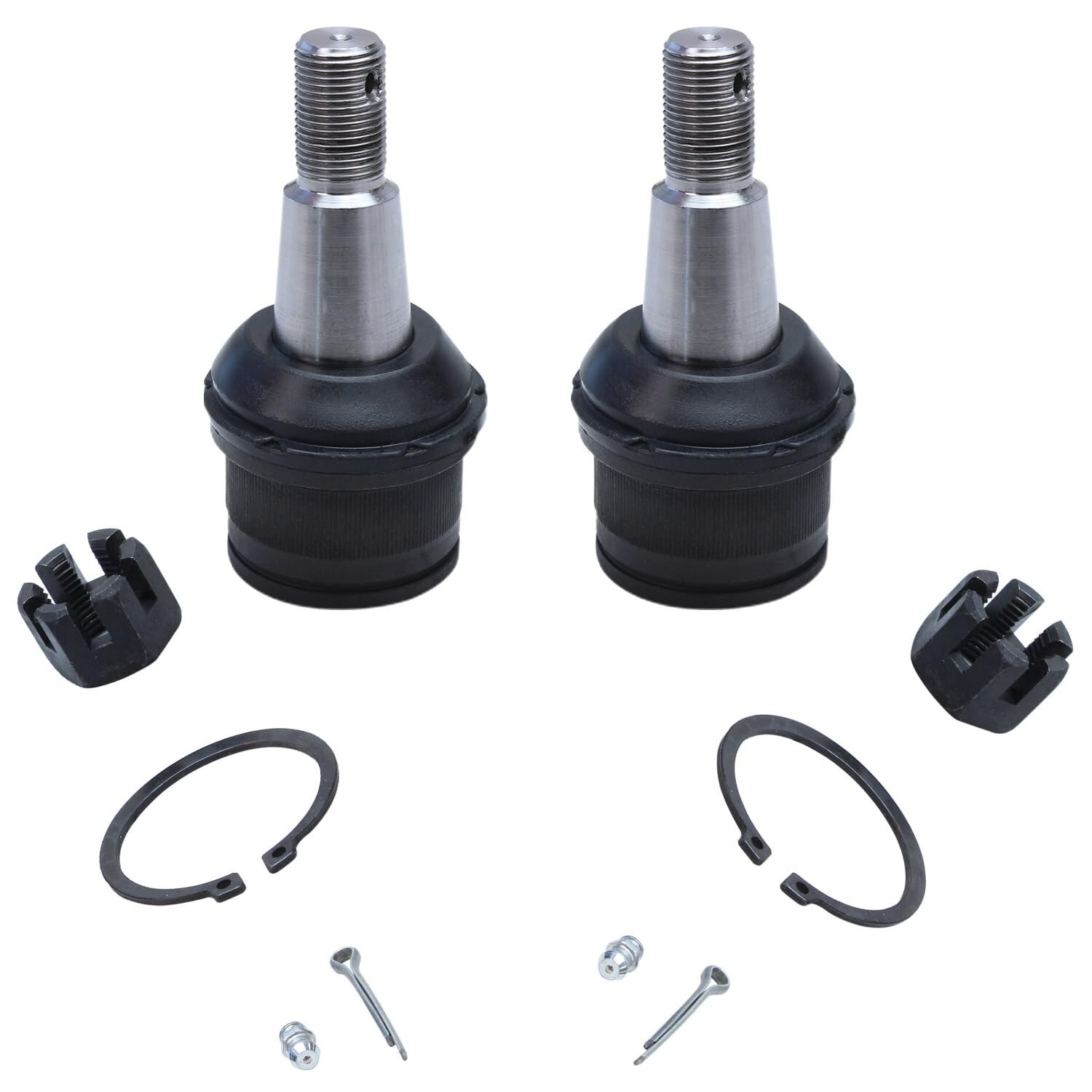 Front Upper Lower Ball Joints Tie Rods Kit for E-250 E-350 Super Duty Econoline