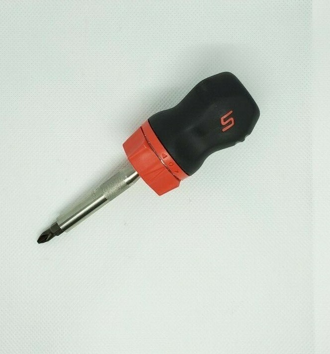 Snap On Tools SGDMRC11AG Ratcheting Soft Grip Pocket Screwdriver 3 Colors NEW!!!