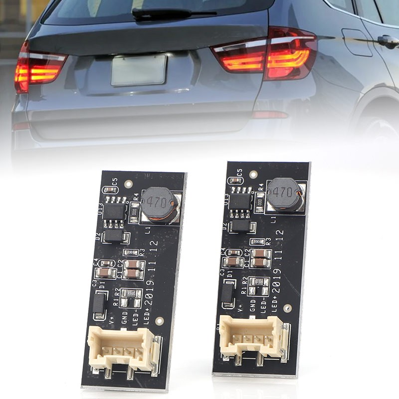 2pc B003809.2 Led Tail Light Driver Chip Board For BMW X3 F25 2011-2017 2012