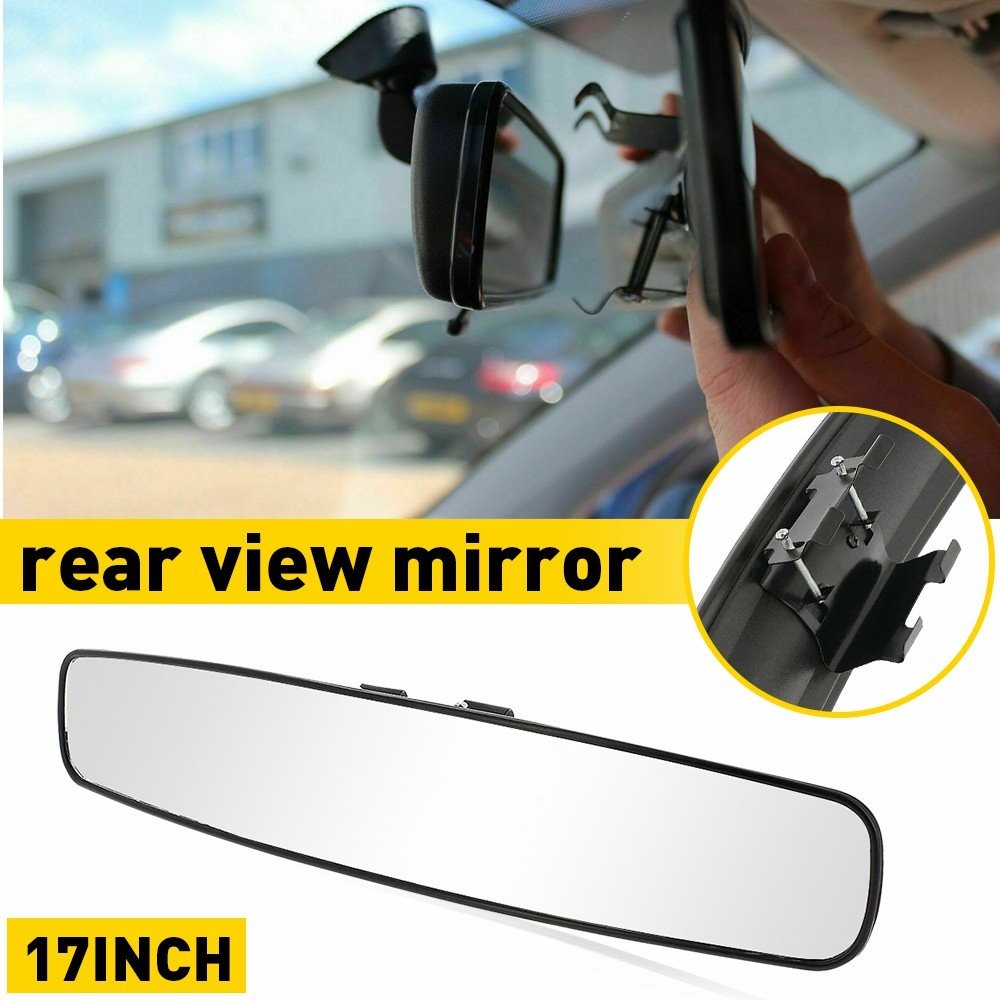 Universal For Wide Angle Car Convex Truck SUV PANORAMIC Rear View Mirror 17” A