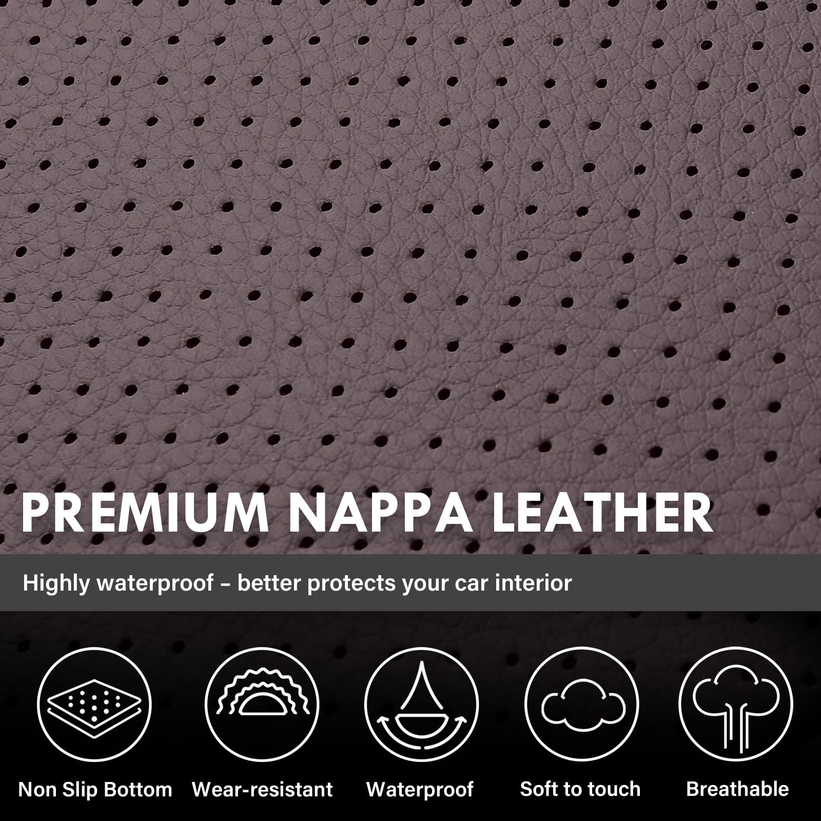 Coverado Chevy Silverado Seat Covers, Leather Car Seat Covers Custom Fit