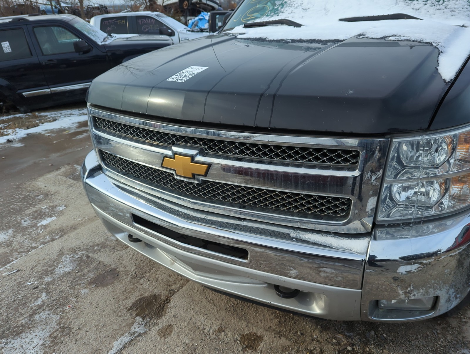 2012-2013 Chevrolet Silverado 1500 Front Grille Bumper Not Included BRPRY