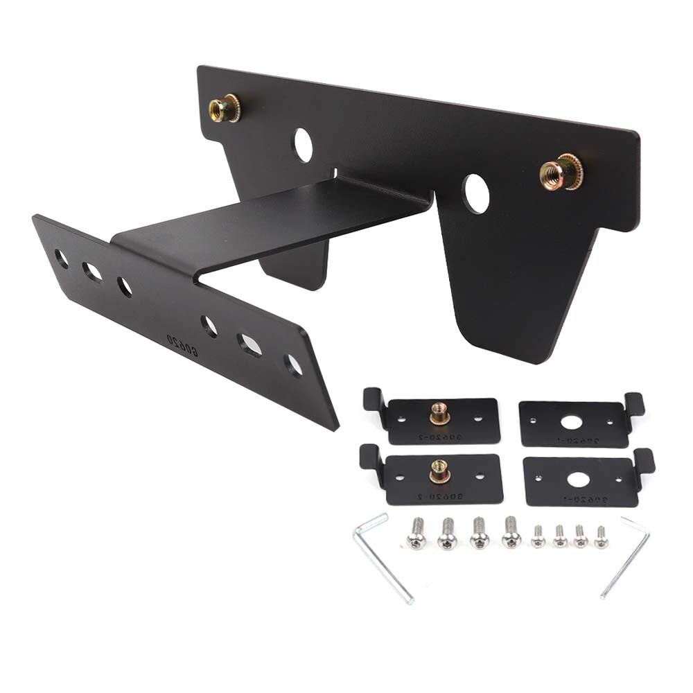 Black Front License Plate Bracket Holder Mount Stand for Dodge Challenger 09-14
