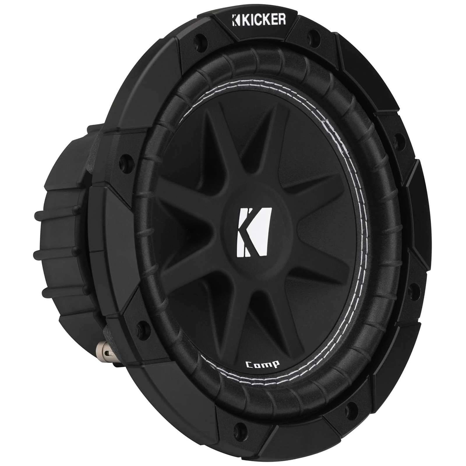 Kicker 43C84 Comp 8 Inch Car Audio Subwoofer 100 Watt RMS 4 Ohm Single Sub Pair