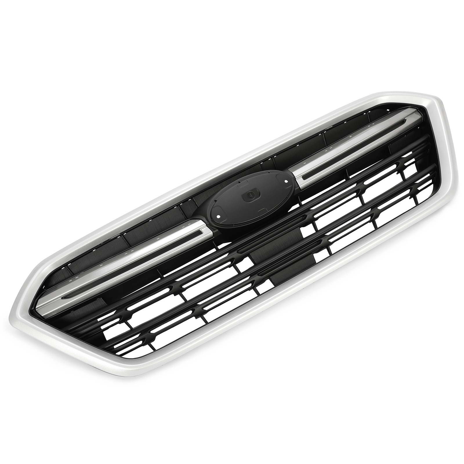 Front Upper Grille Black Painted Replacement For Subaru Outback 18-19 SU1200172