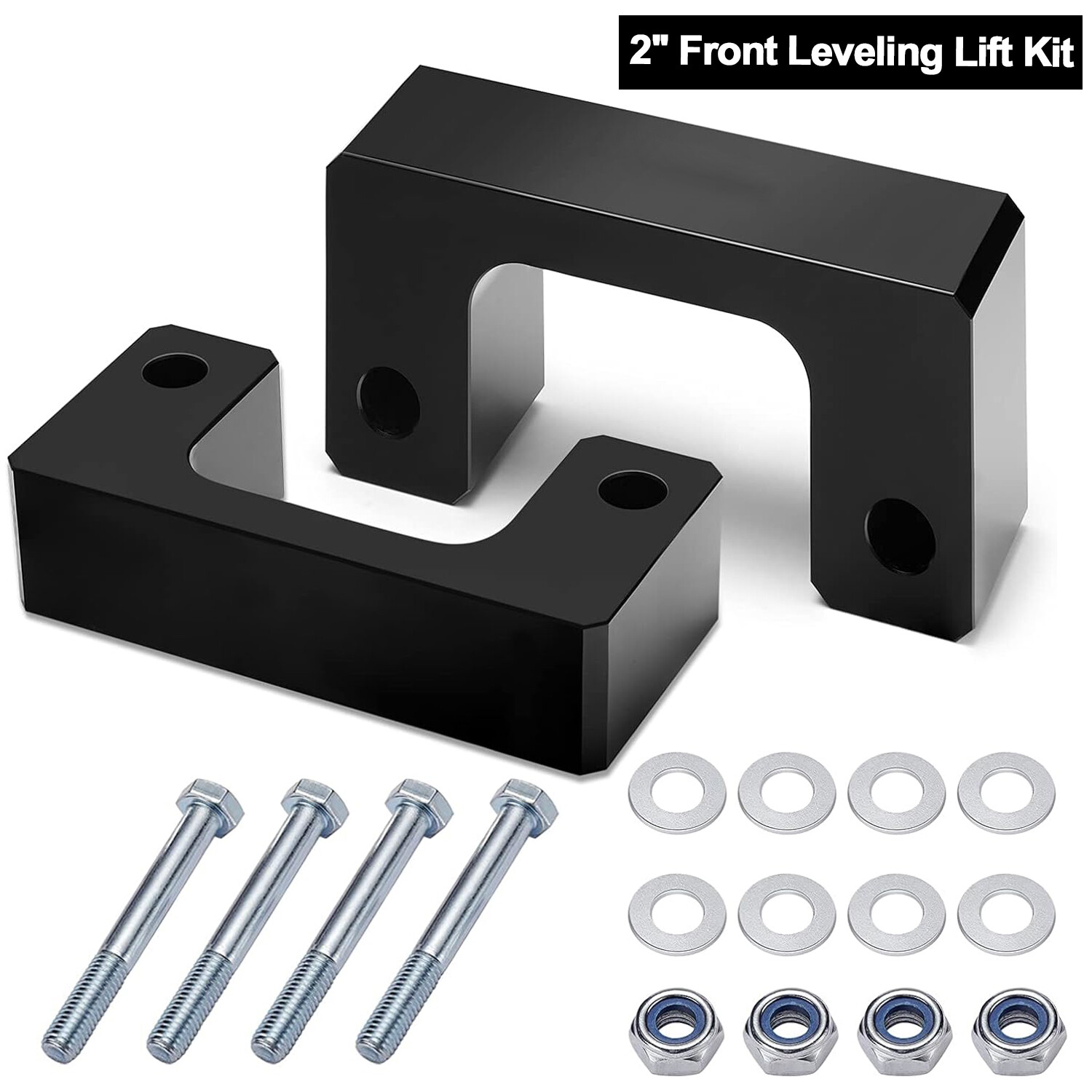 2″ Front Leveling Lift Kit For 2007-2024 Chevy Silverado Gmc Sierra Gm 1500 LM