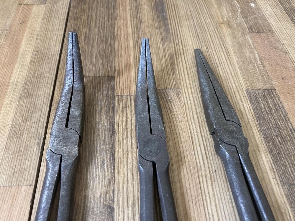 Snap On Long-Nose Pliers 3-Piece490BCP, 411BCP, and 911BCP