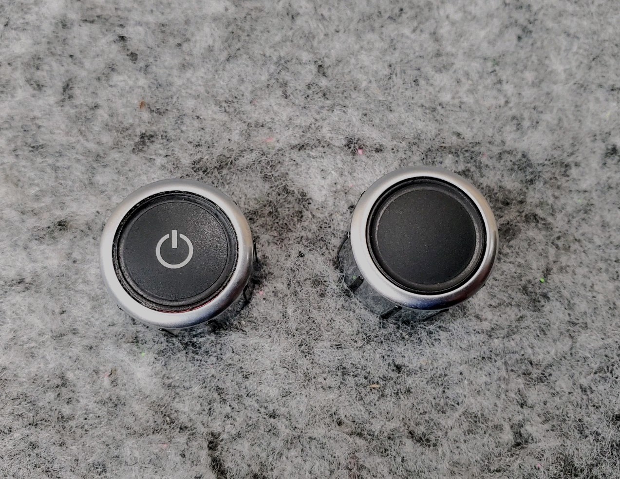 2012-2015 Volkswagen CC Jetta Tiguan NONE NAVI Radio Power Volume Knob OEM PAIR